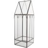 Clayre & Eef Mini skleník 15x15x45 cm dekoratívny