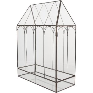 Clayre & Eef Mini skleník 35x15x46 cm...