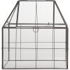 Clayre & Eef Mini skleník 26x17x32 cm - dekoratívny