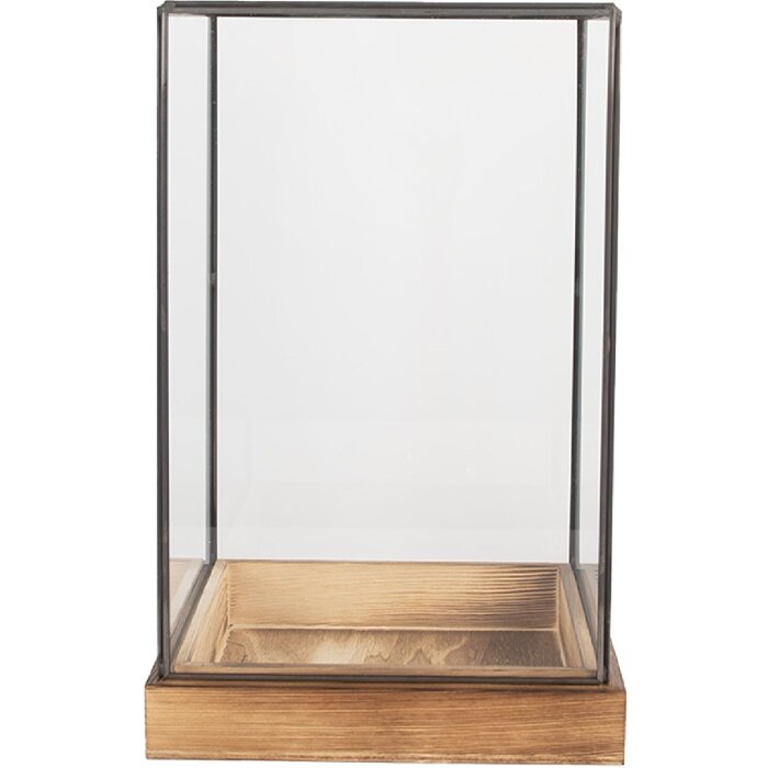 Clayre & Eef Mini skleník 19x19x30 cm - Dekorácia