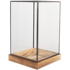 Clayre & Eef Mini skleník 19x19x30 cm -...