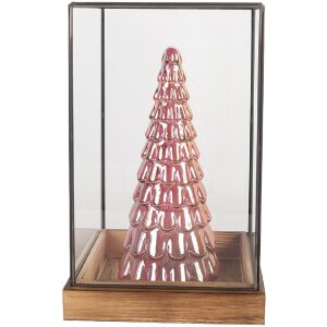 Clayre & Eef Mini skleník 19x19x30 cm - Dekorácia
