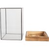 Clayre & Eef Mini skleník 19x19x30 cm - Dekorácia