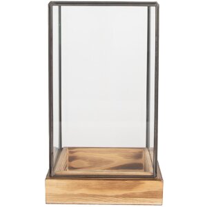 Clayre & Eef Mini skleník 14x14x24 cm -...