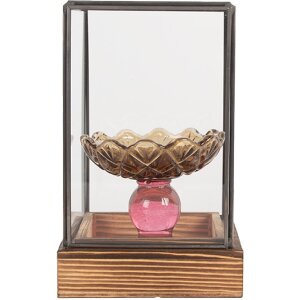 Clayre & Eef Mini Skleník 12x12x19 cm