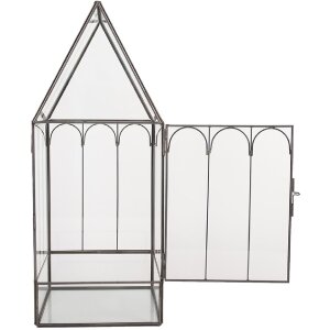 Clayre & Eef Mini skleník 15x15x38 cm
