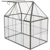 Clayre & Eef Mini skleník 25x16x26 cm - Dekoračný vintage štýl