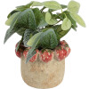 Clayre & Eef 6TE0588M terakotový kvetináč Ø 15x11 cm