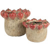 Clayre & Eef 6TE0588M terakotový kvetináč Ø 15x11 cm