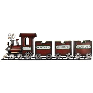 Clayre & Eef 5Y1298 Dekoračný vlak 95x19x28 cm