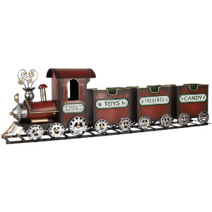 Clayre & Eef 5Y1298 Dekoračný vlak 95x19x28 cm