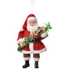 Clayre & Eef Závesník Santa Claus 10x6x17 cm