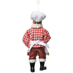 Clayre & Eef Záves Santa Claus 9x6x17 cm