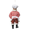 Clayre & Eef Záves Santa Claus 9x6x17 cm