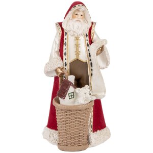 Dekorácia Santa Claus Clayre & Eef 15x14x29 cm