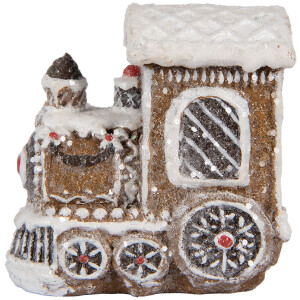 Clayre & Eef 6PR5376 Dekoračná lokomotíva 5x3x5 cm