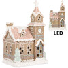 Clayre & Eef 6PR5378 Domček s LED osvetlením 14x12x23 cm