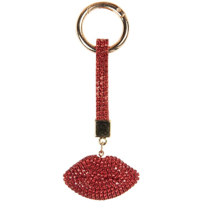Juleeze JZKC0213 Prívesok na kľúče červený z kovu 5x2x13 cm