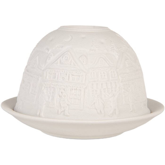 Clayre & Eef 6CE2212 Sviečnik Ø 12x8 cm