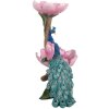 Clayre & Eef 6PR5799 Dekoratívna misa 18x12x24 cm Modro-ružová