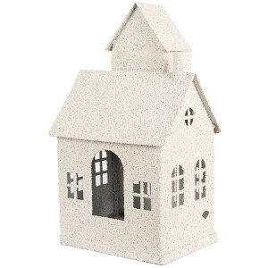 Clayre & Eef 6Y5933 Dekoračný domček 18x14x31 cm