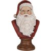 Clayre & Eef 6PR5398 Dekoračná busta Santa Claus 18x12x30 cm
