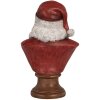 Clayre & Eef 6PR5398 Dekoračná busta Santa Claus 18x12x30 cm