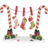 Clayre & Eef 6PR5410 Dekorácia Cukrová palička 32x10x25 cm