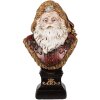 Clayre & Eef 6PR5589 Dekoračná busta Santa Claus 10x8x17 cm červená