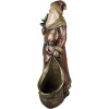 Clayre & Eef 6PR5590 Dekorácia Santa Claus 24x17x47 cm Červeno-zlatá