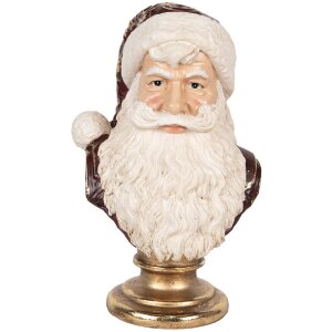 Clayre & Eef Busta Santa Claus 17x15x27 cm -...