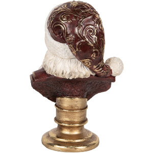 Clayre & Eef Busta Santa Claus 17x15x27 cm - Vianočná dekorácia