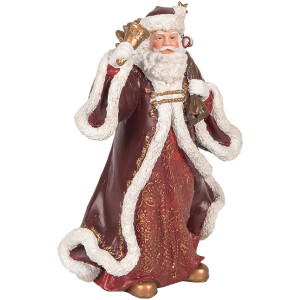Dekorácia Santa Claus Clayre & Eef 15x11x20 cm
