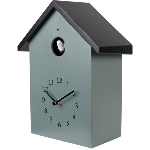 Clayre & Eef 6KL0838GR nástenné hodiny 20x10x26 cm zelené