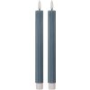 Clayre & Eef 6CA0002BL LED sviečky Set 2 Ø 2x25 cm