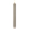 Clayre & Eef 6CA0002G LED sviečky 2x25 cm sivé
