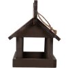 Clayre & Eef 6H2456 Domček pre vtáčiky 17x25x21 cm Hnedo-béžový