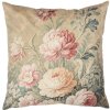 Clayre & Eef CPA23 Obal na vankúš 45x45 cm béžovo ružový