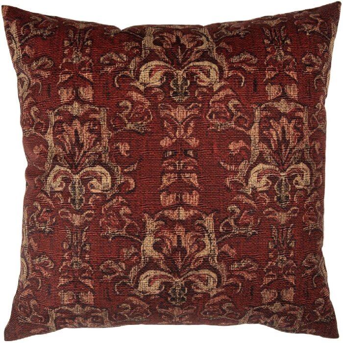 Clayre & Eef KT021.427 Obal na vankúš 45x45 cm Červeno-žltý