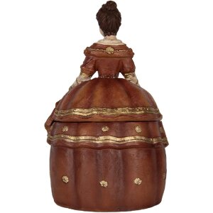 Clayre & Eef Šperkovnica Frau 19x16x29 cm Červená