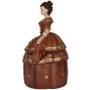 Clayre & Eef Šperkovnica Frau 19x16x29 cm Červená