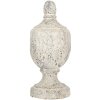 Clayre & Eef Dekoračný Ornament Béžovo-Šedý 19x45 cm