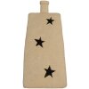 Clayre & Eef Dekoratívny domček s LED 9x7x13 cm Béžový