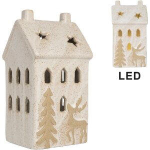 Clayre & Eef 6CE2176L Dekoračný dom s LED...