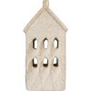 Clayre & Eef 6CE2176L Dekoračný dom s LED 10x9x18 cm