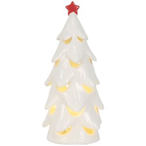 Clayre & Eef Vianočný stromček s LED 9x19 cm