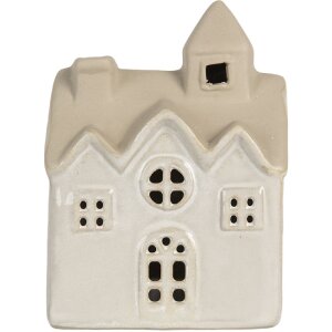 Clayre & Eef Dekoračný domček s LED 9x6x12 cm