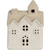Clayre & Eef Dekoračný domček s LED 9x6x12 cm