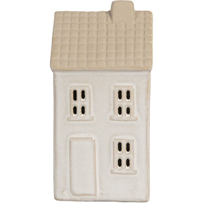 Clayre & Eef Dekoračný domček so svetlom 6x5x11 cm
