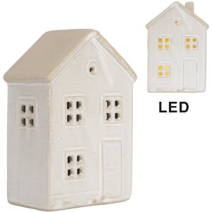 Clayre & Eef 6CE2182 Dekoračný domček s LED...